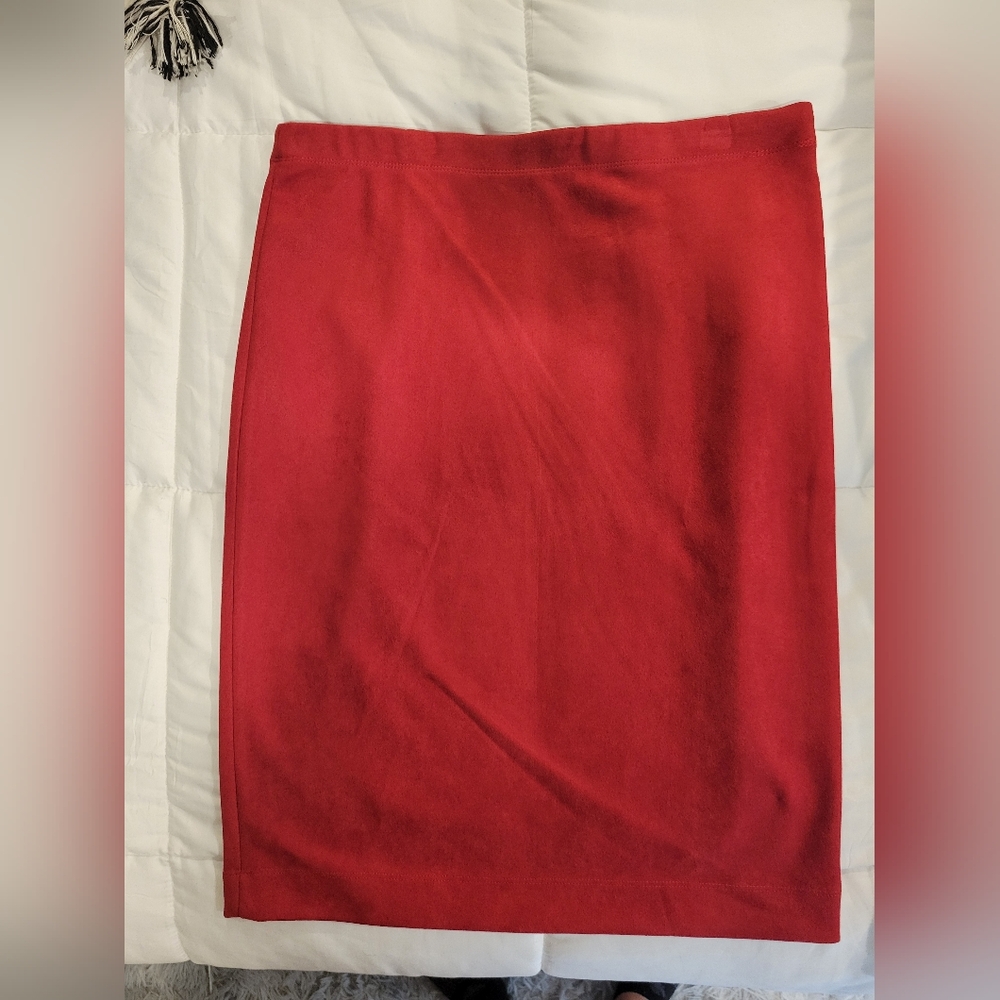 Brand new suede skirt